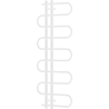Mexen Kiso радиатор за баня 1250 x 500 mm, 256 W, бял - W114-1250-500-00-20