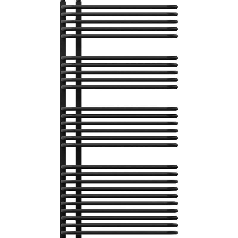Mexen Amor радиатор за баня 1200 x 600 мм, 1083 W, черен - W120-1200-600-00-70