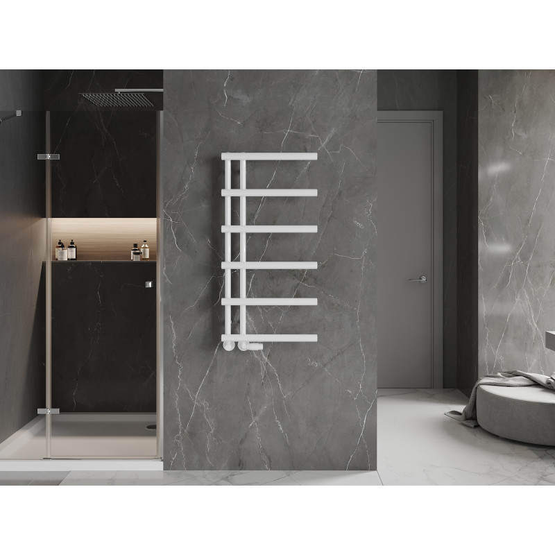 Mexen Jukon декоративен радиатор за баня 988 x 500 mm, 461 W, бял - W116-0988-500-00-20