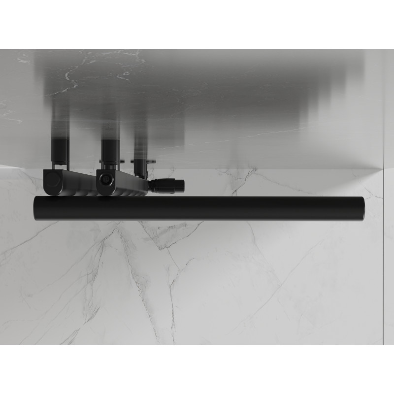 Mexen Jukon декоративен радиатор за баня 988 x 500 mm, 461 W, черен - W116-0988-500-00-70