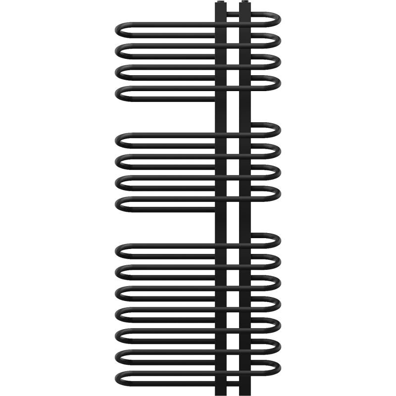 Mexen Ops радиатор за баня 1300 x 550 мм, 694 W, черен - W122-1300-550-00-70