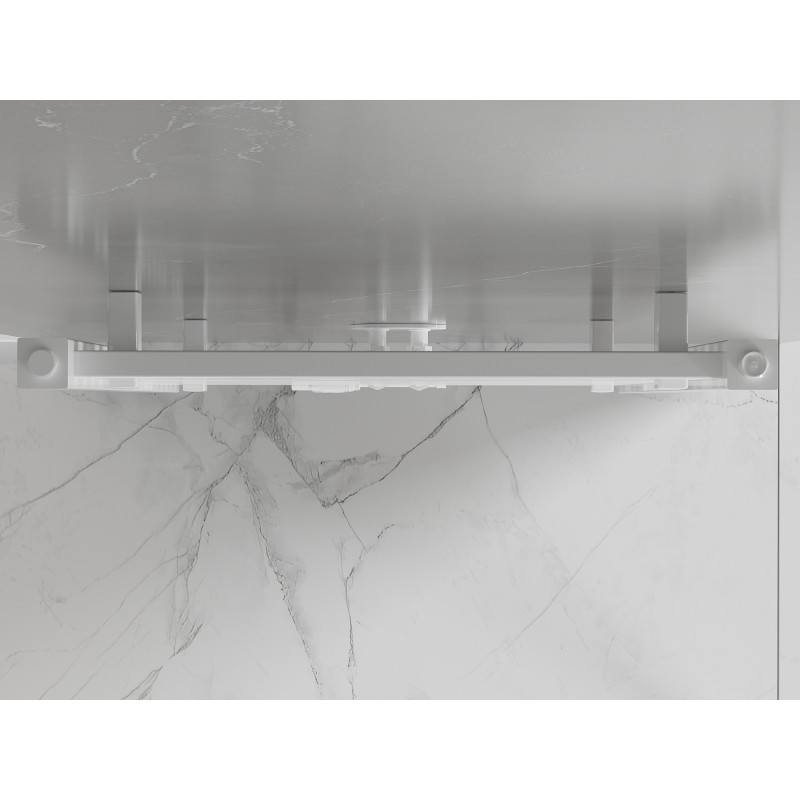 Mexen Pluton Лира за баня 1700 x 600 mm, 991 W, бял - W106-1700-600-00-20