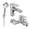 Mexen Kama R75 вана комплект, хром - 72503R75-00