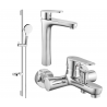 Mexen Kama DS05 вана комплект, хром - 72513DS05-00
