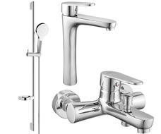 Mexen Kama DS05 вана комплект, хром - 72513DS05-00