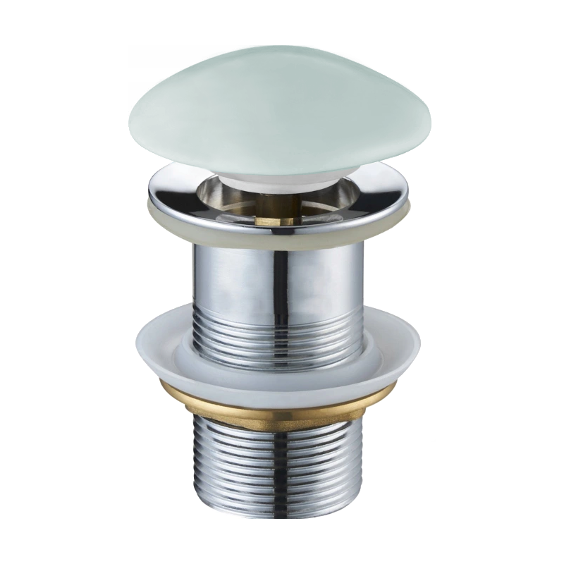 Mexen щепсел клик-клак кръгъл, ментов керамичен мат - 79910-46