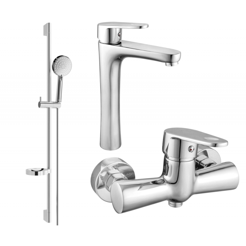 Mexen Kama DS75 комплект за душ, хром - 72514DS75-00