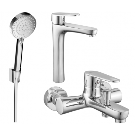 Mexen Kama Комплект за вана R75, хром - 72513R75-00
