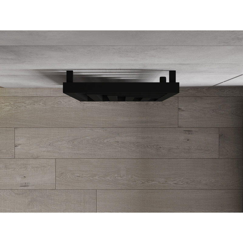 Mexen Alaska декоративен радиатор 1216 x 440 мм, 542 W, черен - W205-1216-440-00-70