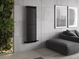 Mexen Atlanta декоративен радиатор 1500 x 460 mm, 894 W, черен - W211-1500-460-00-70