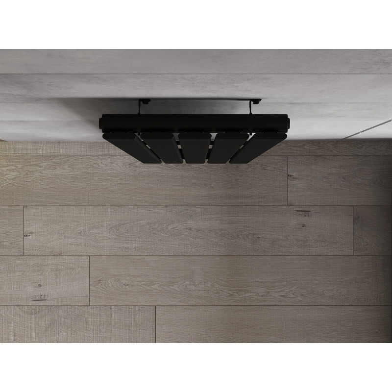 Mexen Boston декоративен радиатор 1800 x 376 mm, 740 W, черен - W213-1800-376-01-70