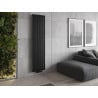 Mexen Boston декоративен радиатор 1800 x 452 mm, 888 W, черен - W213-1800-452-00-70
