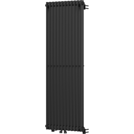 Mexen Kansas декоративен радиатор 1200 x 420 мм, 842 W, черен - W204-1200-420-00-70
