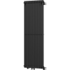 Mexen Kansas декоративен радиатор 1200 x 420 мм, 842 W, черен - W204-1200-420-00-70