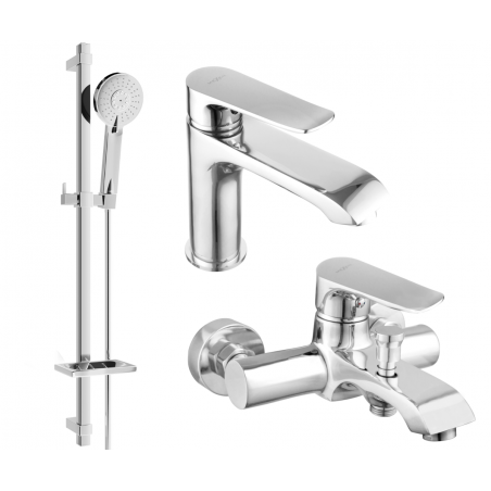 Mexen Pecos Комплект за вана DQ40, хром - 72703DQ40-00