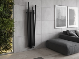 Mexen Omaha декоративен радиатор 1800 x 420 mm, 655 W, черен - W208-1800-420-00-70