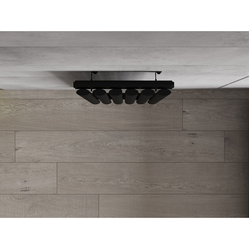 Mexen Oregon декоративен радиатор 1200 x 360 мм, 417 W, черен - W202-1200-350-00-70