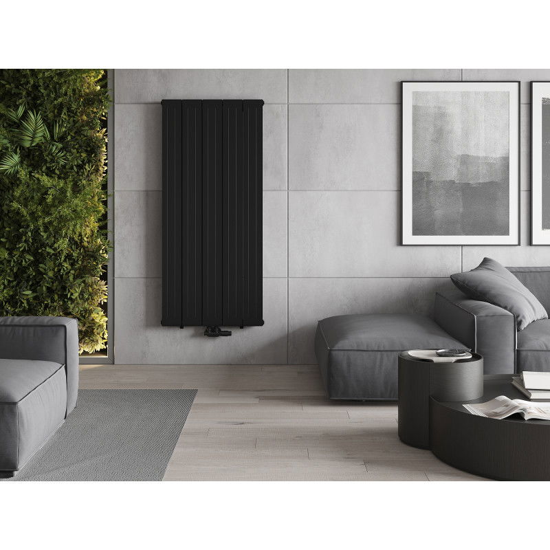 Mexen Waco декоративен радиатор 1544 x 694 мм, 1550 W, черен - W217-1544-694-00-70