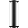 Mexen Atlanta декоративен радиатор 1200 x 405 mm, 646 W, черен - W211-1200-405-00-70