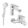 Mexen Pecos Комплект за вана R75, хром - 72703R75-00