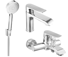 Mexen Pecos Комплект за вана R75, хром - 72703R75-00