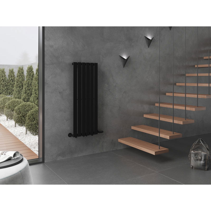 Mexen Boston декоративен радиатор 1200 x 452 мм, 611 W, черен - W213-1200-452-00-70