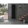 Mexen Boston декоративен радиатор 1800 x 452 mm, 888 W, черен - W213-1800-452-00-70