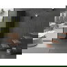 Mexen Nevada декоративен радиатор 1800 x 480 мм, 940 W, черен - W201-1800-480-00-70