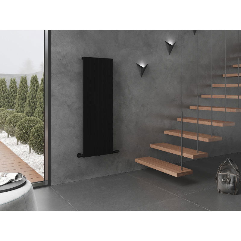 Mexen Topeka декоративен радиатор 1400 x 480 mm, 950 W, черен - W210-1400-480-00-70