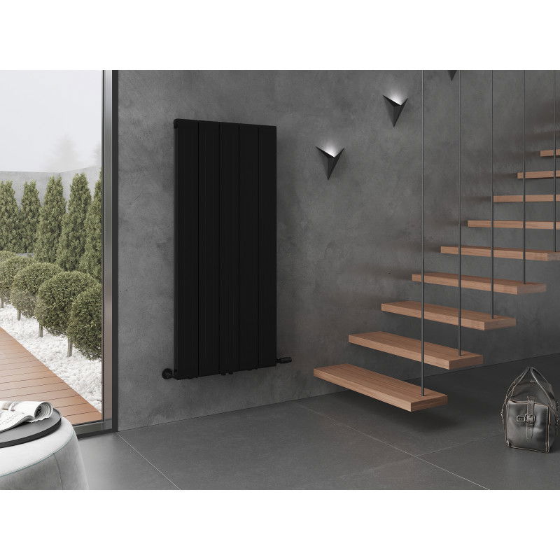 Mexen Waco декоративен радиатор 1544 x 694 мм, 1550 W, черен - W217-1544-694-00-70