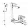 Mexen Pecos DF05 комплект за баня, хром - 72713DF05-00