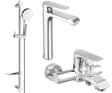 Mexen Pecos DF05 комплект за баня, хром - 72713DF05-00