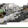 Мексен Карлос гранитен мивка 1,5-коморова с кухненски кран Астер, черен - 6518-77-73450-57-G