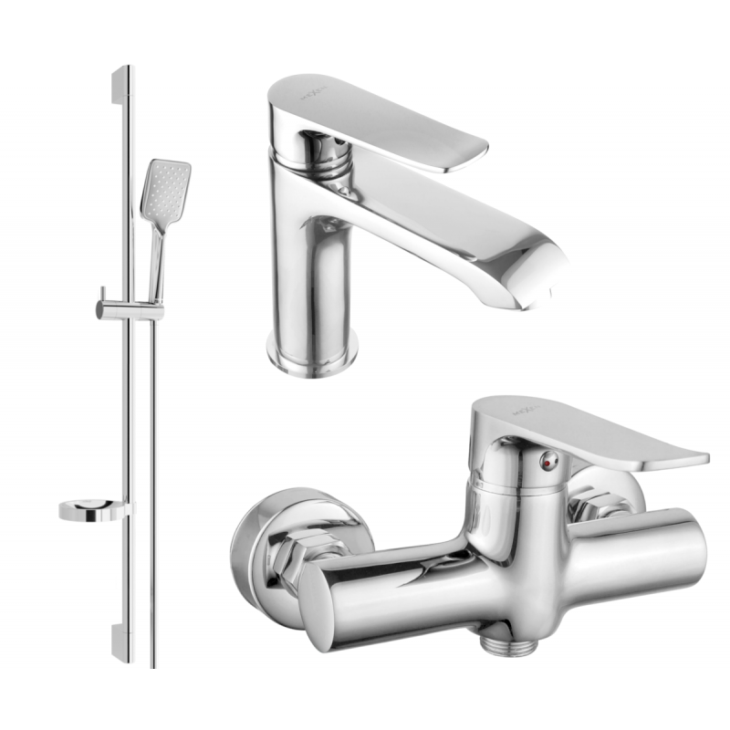 Mexen Pecos DS62 комплект душ, хром - 72704DS62-00