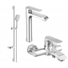 Mexen Pecos DS62 комплект за баня, хром - 72713DS62-00