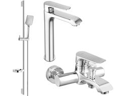 Mexen Pecos DS62 комплект за вана, хром - 72713DS62-00