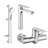 Mexen Pecos DF05 комплект за душ, хром - 72714DF05-00
