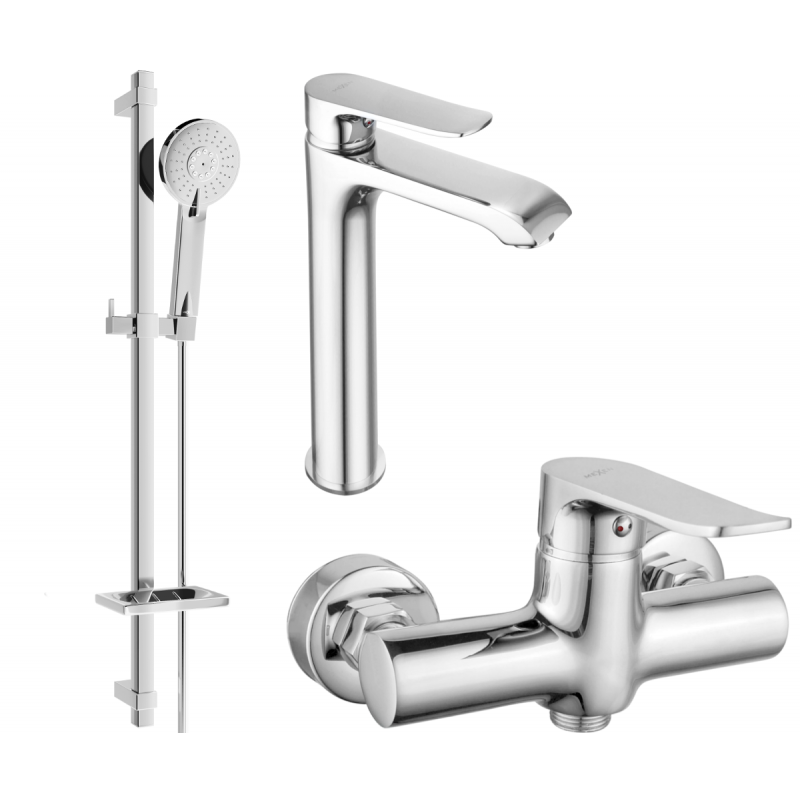 Mexen Pecos DQ40 комплект за душ, хром - 72714DQ40-00