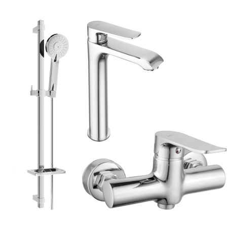 Mexen Pecos DQ40 комплект за душ, хром - 72714DQ40-00