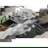 Мексен Марио гранитна мивка с 2 отделения и кухненски кран Флора, черен/сребрист металик - 6504-73-670401-70-B