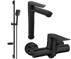 Mexen Pecos Комплект за душ DS62, черен - 72714DS62-70