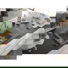 Микс Газпар мивка от гранит 1,5-камерна с отцедник и кухненски кран Флора, сив - 6507-71-670401-00