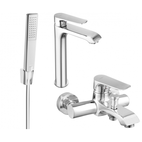 Mexen Pecos Комплект за вана R72, хром - 72713R72-00