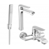 Mexen Pecos Комплект за вана R72, хром - 72713R72-00