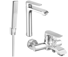 Mexen Pecos Комплект за вана R72, хром - 72713R72-00