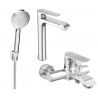 Mexen Pecos Комплект за вана R75, хром - 72713R75-00
