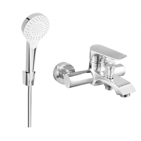 Mexen Pecos R05 вана батерия с душ комплект, хром - 7273R05-00