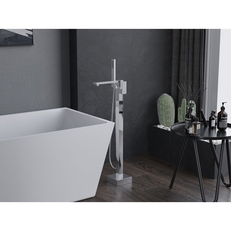 Mexen Urano свободностоящ смесител за вана, хром - 75233-00