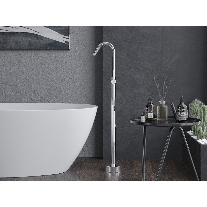 Mexen Gaja стоящ смесител за вана, хром - 75333-00