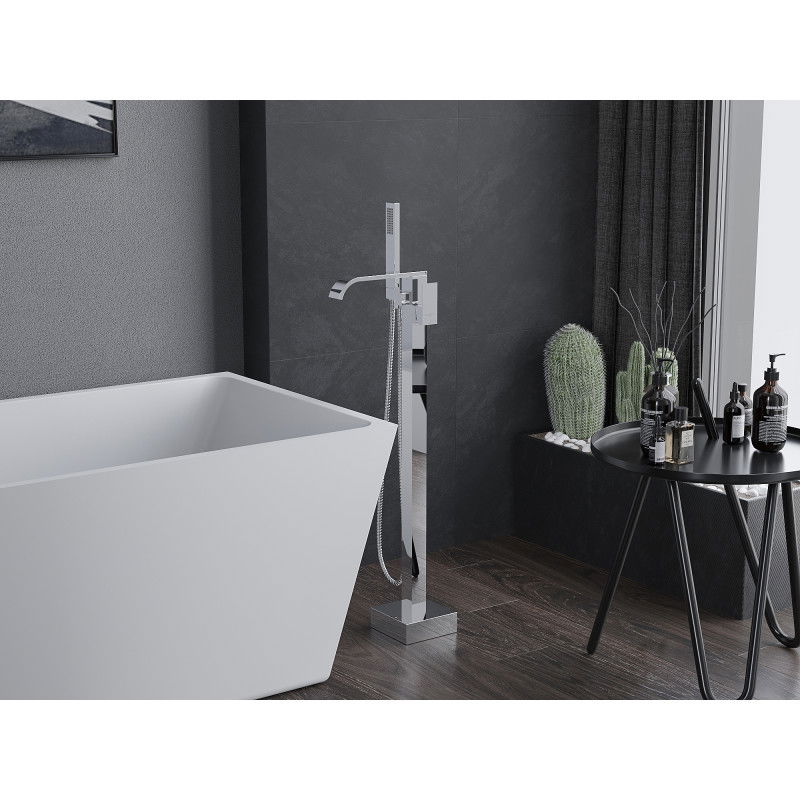 Mexen Lava свободно стоящ смесител за вана, хром - 752433-00